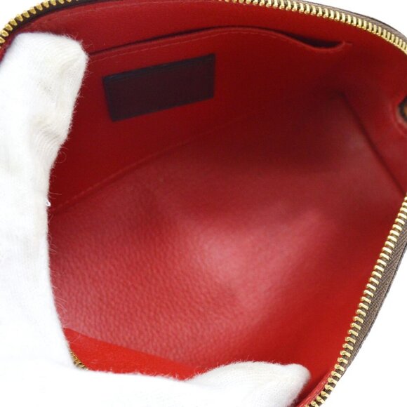 Louis Vuitton Damier Pochette Cosmetic Pouch N47516 SF2116 36810 - Picture 10 of 10